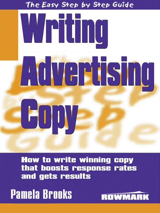 Title details for Easy Step By Step Guide to Writing Advertising Copy by Pamela Brooks - Wait list